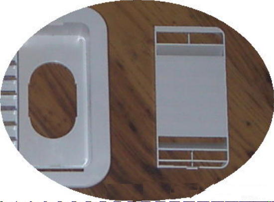 Entlüftung oben Kühlschrank Dometic Einsatz FÜR Lüftungsgitter LS100 54005m NEU